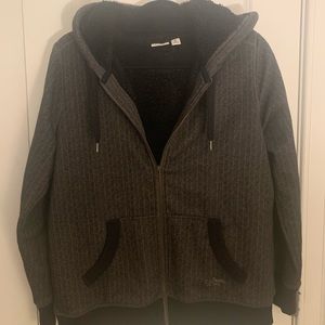 LL bean fuzzy sweatshirt